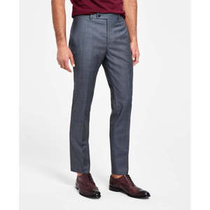 Pantaloni da Completo Calvin Klein X Fit Slim Fit Elasticizzati per Uomo, Grigio, Taglia 38X30 - Product Image 1