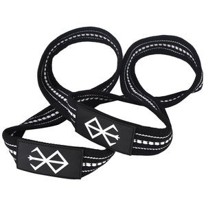 Sangles de musculation de qualité supérieure pour homme fort, musculation, cross-fit, soulevé de terre, antidérapantes, forme de 8, sangle de gymnastique personnalisée - Product Image 1