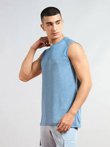 Camisetas sin mangas de entrenamiento de verano de talla grande para hombre, ropa de Fitness de gimnasio de secado rápido, estilo tejido de punto transpirable Vintage - Product Image 2
