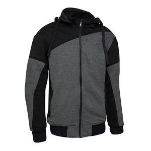 Sweats à capuche surdimensionnés personnalisés en bon tissu pour hommes sweats à capuche à fermeture éclair surdimensionnés déchirés en gros poids lourds au meilleur prix - Product Image 1