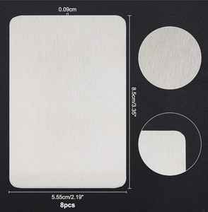 นามบัตรโลหะมีช่องว่างทำจากสแตนเลสนามบัตรสลักด้วยเลเซอร์สำหรับบ้านสำนักงานบัตรของขวัญแบบทำมือสำหรับลูกค้า - Product Image 2