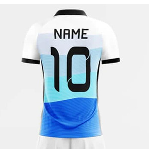 Vêtements de football 100% polyester de haute qualité FIT FRONT Industries Coupe avant sublimée personnalisée Toutes les couleurs Technologie de coupe automatisée - Product Image 2