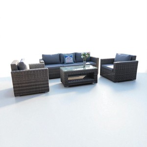 Ensemble de canapés en poly rotin au design moderne PRSF-SC-N, mobilier de haute qualité pour chaque espace - pour villa ou appartement - Product Image 3