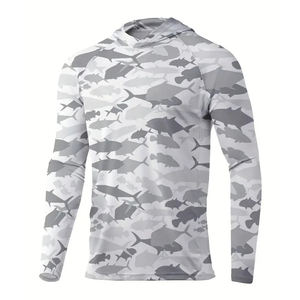 Sweat à capuche de sport à séchage rapide pour homme avec protection faciale, manches longues, trou pour le pouce, personnalisable par sublimation, 2026 - Product Image 5