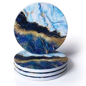 Ensemble de sous-verres de Style classique en forme d'octogone écologique en acier inoxydable de qualité supérieure - Product Image 2