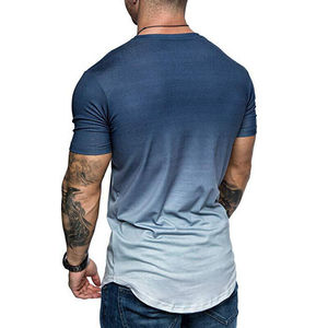 T-shirts à sublimation pour hommes t-shirts tie dye t-shirts prix bon marché commande en gros t-shirts pour hommes vente en gros de logo personnalisé OEM 2023 - Product Image 2