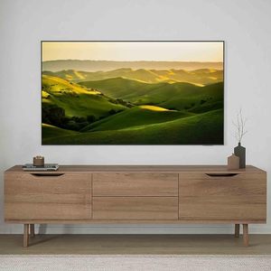 LED 4K Smart TV 85 Inch UHD Black <b>Television</b> for Kitchen & Bathroom Use with 100 Inch Flat Screen and WebOS System - Product Image 3