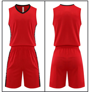 2026 nouveau Design maillot de basket-ball respirant 100% Polyester grande taille plaine contraste impression Sublimation en gros vêtements de basket-ball - Product Image 1