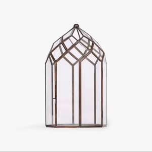 KSN Modern Brass Handmade Decorative <b>Lantern</b> Indian Origin Home Decor Accent <b>Candle</b> Stand Jar Ambience Creation <b>Holders</b> - Product Image 1