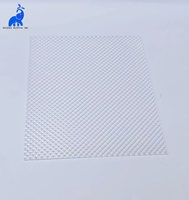 Feuille acrylique Huizao 5 ''x 6.9'' Offre Spéciale panneau acrylique transparent de taille personnalisée feuille acrylique extrudée durable