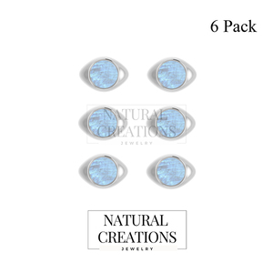 Bague en argent sterling 925 pour homme, classique, sertie de pierres de lune arc-en-ciel, cadeau unique pour lui, anniversaire, mariage, fête - Product Image 2