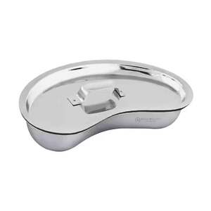 Bandejas Renales Manuales con Tapa Rectangular, Juego de Instrumentos Quirúrgicos de Acero Inoxidable, Certificación de Seguridad CE/MOL Clase I, Garantía de 3 Años - Product Image 5