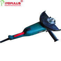IPOPULUS JM001 sikat Gerinda sudut elektrik, Set alat listrik Gerinda sudut Mini 2350W 230MM