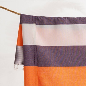 Haven türkisches Strandtuch Block Stripe, Orange & Lila - Product Image 5