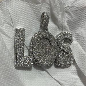 Bijoux fins personnalisés VVS Iced out Moissanite Pendentif Pass Diamond Tester Style Hip Hop pour cadeau - Product Image 5