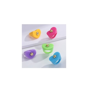 Anillo de Resina Epoxi Personalizado de Fabricante, Altamente Pulido, para Hombres y Mujeres, para Fiestas, Compromiso, Anillo de Boda, Regalo - Product Image 2