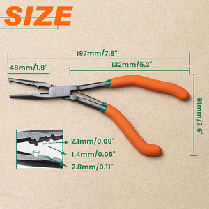 German Stainless Steel Multifunctional <b>Fishing</b> <b>Pliers</b> Straight With Custom Color PVC Grip Handle Fish <b>Plier</b> - Product Image 4