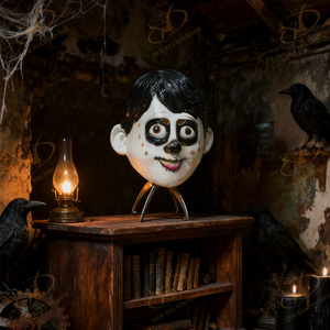 Máscara de Látex de Cabeza Completa de Miguel de la Película Anime <span class=keywords><strong>CoCo</strong></span>, Casco de Disfraz para Fiesta de Disfraces, Accesorios de Disfraces - Product Image 6