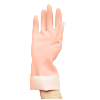 Guantes de goma impermeables para limpieza de platos, manoplas modernas de goma para uso doméstico y cocina