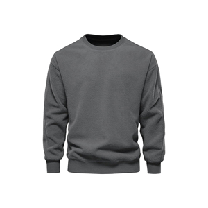 Sudadera de Hombre Lisa, de Cuello Redondo, con Forro, Estilo Holgado, Personalizada con Impresión, de Calidad para Exportación, Fabricada en Bangladesh, OEM - Product Image 3