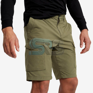 Qualité supérieure 100% coton hommes Cargo Shorts décontracté vêtements de sport de plein air Streetwear avec séchage rapide conception multi-poches - Product Image 5