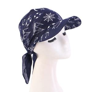 Casquettes de sport style INS, bonnets en coton à imprimé paisley, bandana, casquette de baseball, printemps automne, casquettes de sport nouées pour l'extérieur - Product Image 4