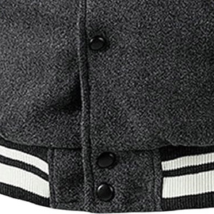 Veste universitaire en laine à la mode pour garçons veste Letterman imprimée de logo personnalisé pour une utilisation en extérieur - Product Image 4