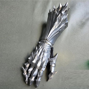 Gauntlet Gants Gothique Fantaisie Costume Halloween Gothique Fantaisie Costume Gothique Gauntlet Gants Paire Meilleur Cadeau - Product Image 1