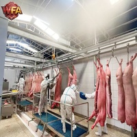 Chaîne de production complète pour l'abattage de porcs, machines d'abattage de porcs, équipement de boucherie porcine, convoyeur de désagrégation pour usine de transformation de viande de porc