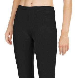 32 Degrees Women's Cozy Heat Seamless <b>Spandex</b> <b>Underwear</b> Leggings Patterned Mid-Waist One Size Fits XL Black Winter Season - Product Image 2