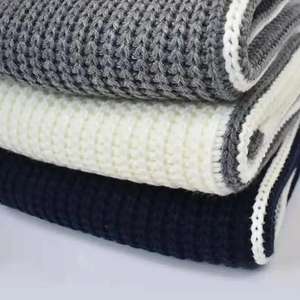 Suéter de cuello redondo transpirable para hombre, suéter de invierno 100% de algodón, logotipo frontal de calidad superior antibolitas - Product Image 6