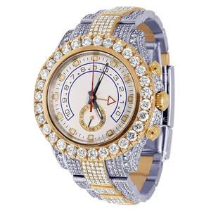 Nouvelle vente tendance Montre-bracelet sertie de diamants en moissanite pour hommes Mode Nouvelle arrivée Hip Hop Bijoux exclusifs et de créateur - Product Image 1