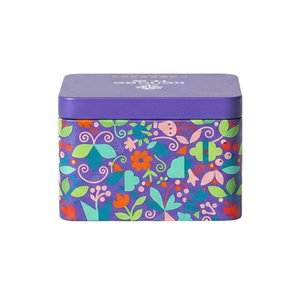 Boîte cadeau rectangulaire en fer blanc avec logo personnalisé et finition mate |   Rangement de qualité alimentaire pour bonbons et chocolats, taille et couleur personnalisées - Product Image 1