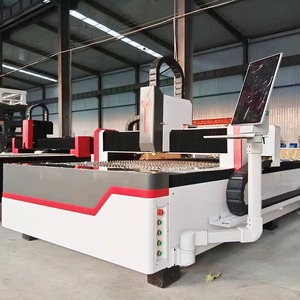 Machine de découpe laser à fibre numérique CNC 1000W-3000W Cypcut AI 3 axes refroidie par air pour acier, métal, laiton, MDF, cristal, cuir, verre - Product Image 3