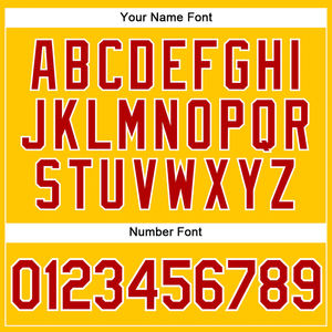 Vente en gros d'uniformes de baseball pour adultes uniformes de baseball respirants de couleur jaune avec tissu personnalisé et nom d'équipe - Product Image 5