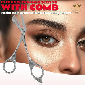 Professional Eyebrow Scissors Beauty Care Precision Trimming Scissors Stainless Steel <b>Makeup</b> <b>Tool</b> - Product Image 2
