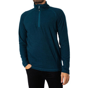 Meilleure vente de qualité supérieure hommes 100% coton polaire demi-fermeture éclair sweats vêtements d'hiver col à capuche conception solide impression numérique - Product Image 2