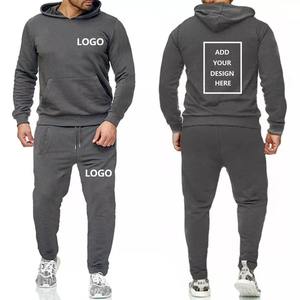 Ropa de calle, chándal Vintage lavado con ácido personalizado, ropa de calle para hombre, Sudadera con capucha y pantalones de chándal de retazos desgastados, conjunto de chándal - Product Image 5