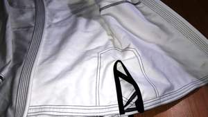 Tissu pré-rétréci léger Jiu Jitsu brésilien Gi pour hommes pour l'entraînement et la compétition Logo avant Judo karaté Arts martiaux porter - Product Image 3