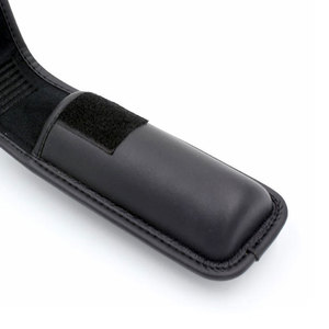 Porte-épices en cuir PU de couleur personnalisée, porte-clés, produit de sécurité promotionnel, vente en gros de porte-épices en cuir - Product Image 3