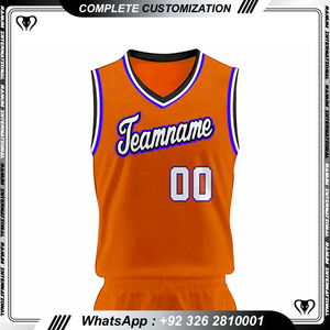 最新设计男士透气定制升华网眼团队篮球服 - Product Image 3