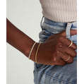 Bracelet Micro-Pav Diamond Rivire, Bracelets et Joncs Élégants en Diamants - Product Image 3