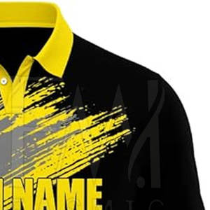 Venta al por mayor de camisetas de cricket para los hombres con 100% algodón sublimado patrones camisetas de cricket para personalizar su propio logotipo de marca - Product Image 4