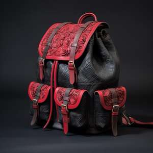 Genuine Cow Calf Leather <b>Belt</b> and Customized Bag Set Long Durable Quality Gift for Parents Good Quality Wholesale - Product Image 6