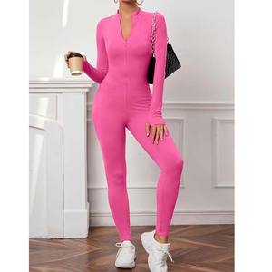 Sexy Breathable Stretchy High Quality Romper <b>Yoga</b> Leggings <b>Bodysuit</b> Set for Women Playsuits & Jumpsuits Fitness Wear - Product Image 2