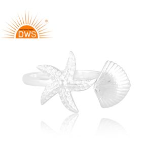 Anillo ajustable con diseño de Estrella de Plata de Ley fina más vendido, joyería personalizada para mujer, regalo para ella - Product Image 2