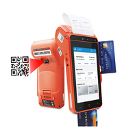 Imprimante de point de vente intelligente 4G, terminal de point de vente android avec lecteur de carte RFID