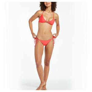 Maillot de bain deux pièces de haute qualité, séchage rapide, 100 % coton, imprimé léopard personnalisé par sublimation, mode été, vente en gros, pour femme mature - Product Image 4