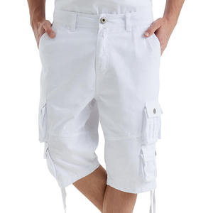 Pantalones cortos Cargo de impresión personalizada de secado rápido clásico de verano diario informal moda Color sólido pantalones cortos transpirables al aire libre para hombres - Product Image 6