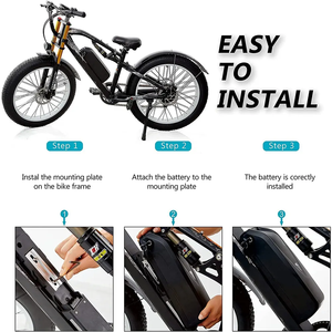 Batterie de vélo électrique haute performance Hailong G70 G80 <span class=keywords><strong>36V</strong></span> 48V 52V <span class=keywords><strong>20Ah</strong></span> - Cellules de qualité A - BMS intelligent - Compatible avec les moteurs 500W-1000W - Product Image 5